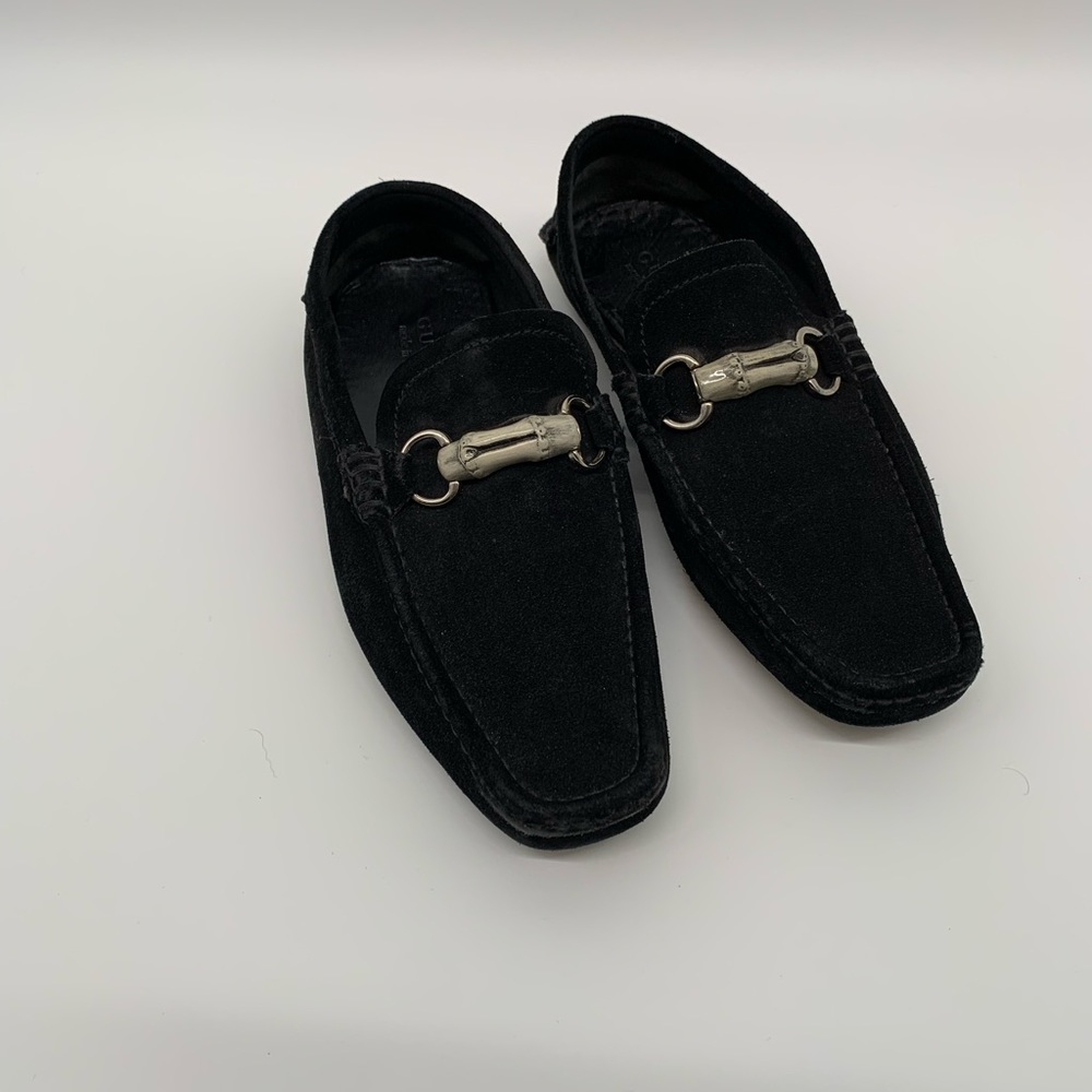 Authentic Gucci Men Loafers  shoes black